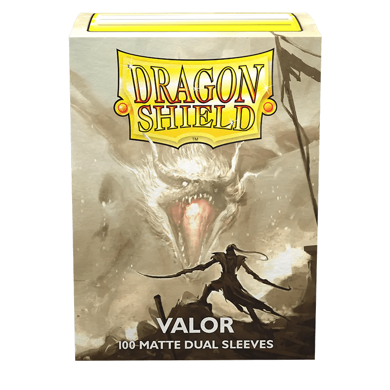 Dragon Shield | Standard Size Sleeves | 100ct | Valor (Dual Matte)