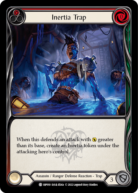 Inertia Trap (Red) [RIP010] (Outsiders Riptide Blitz Deck)