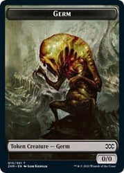 Germ // Human Soldier Double-Sided Token [Double Masters Tokens]