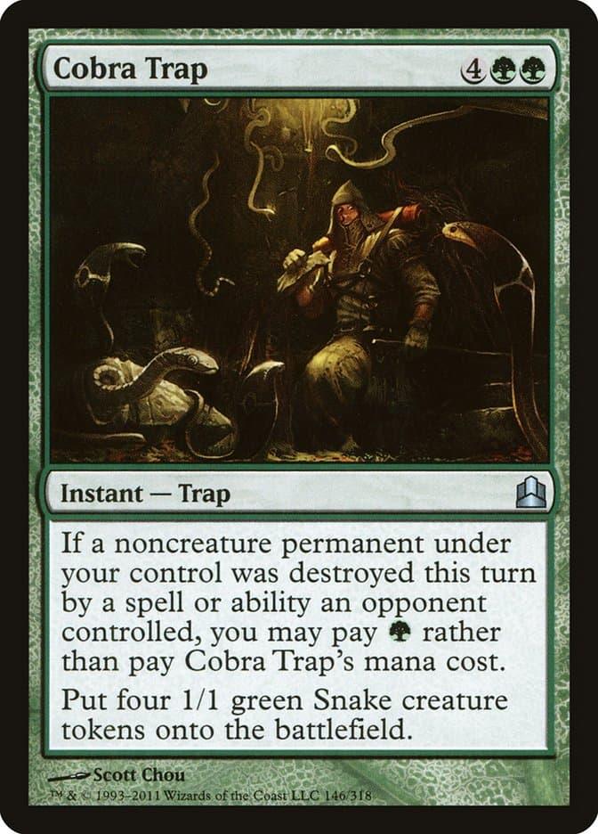Cobra Trap [Commander 2011]