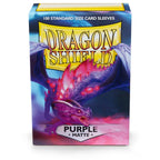 Dragon Shield | Standard Size Sleeves | 100ct | Purple (Matte)