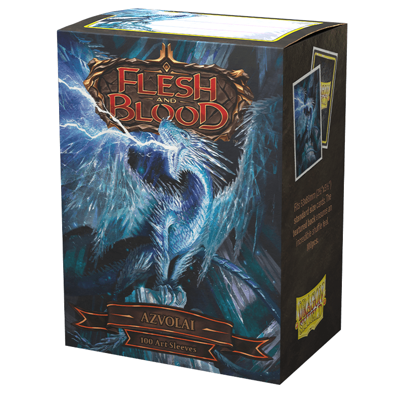 Dragon Shield | Standard Size Sleeves | 100ct | Azvolai (Flesh and Blood Matte)