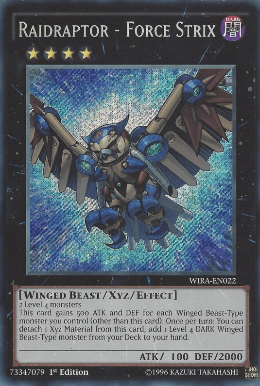 Raidraptor - Force Strix [WIRA-EN022] Secret Rare