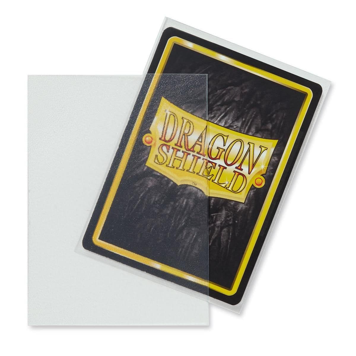 Dragon Shield | Standard Size Sleeves | 100ct | Clear (Matte)