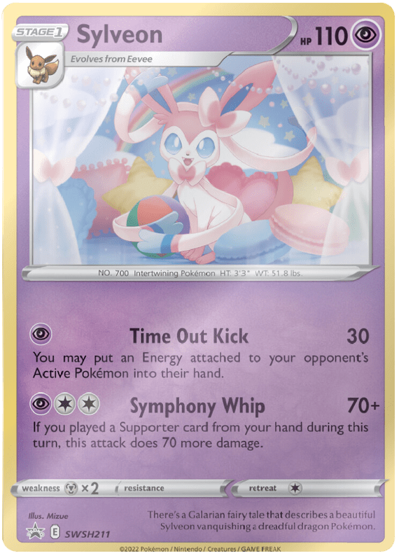 Sylveon SWSH211/307 - SWSH Sword & Shield Promo Cards Holofoil