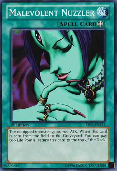 Malevolent Nuzzler [BP02-EN132] Mosaic Rare