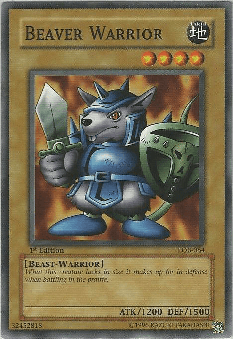 Beaver Warrior [LOB-064] Common