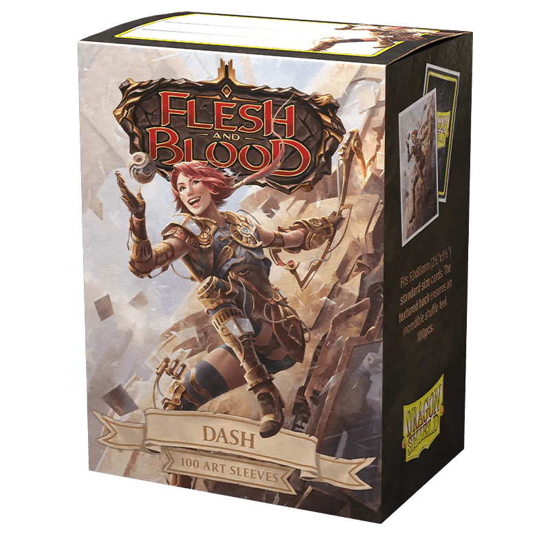 Dragon Shield | Standard Size Sleeves | 100ct | Dash, Inventor Extraordinaire (Flesh and Blood Matte)