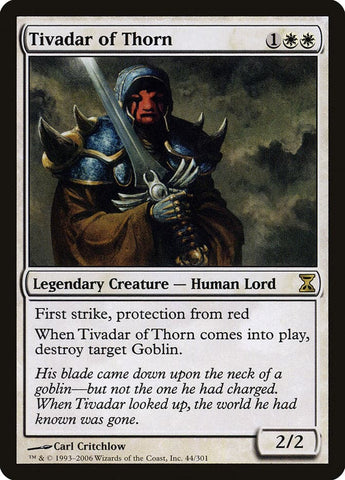 Tivadar of Thorn [Time Spiral]