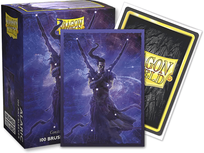Dragon Shield | Standard Size Sleeves | 100ct | Constellations of Arcania: Alaric (Art Brushed)