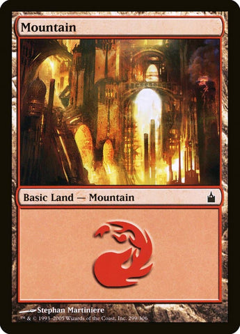 Mountain (299) [Ravnica: City of Guilds]
