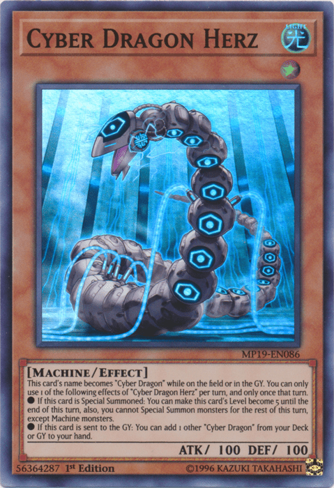 Cyber Dragon Herz [MP19-EN086] Super Rare