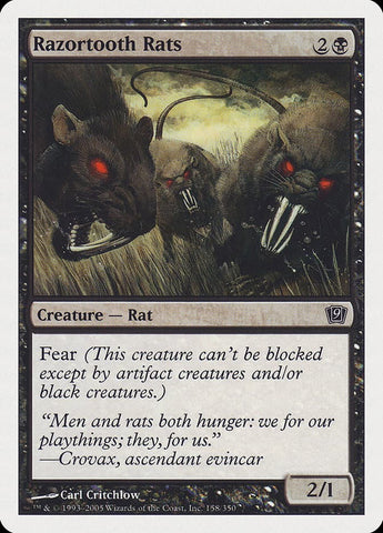 Razortooth Rats [Ninth Edition]