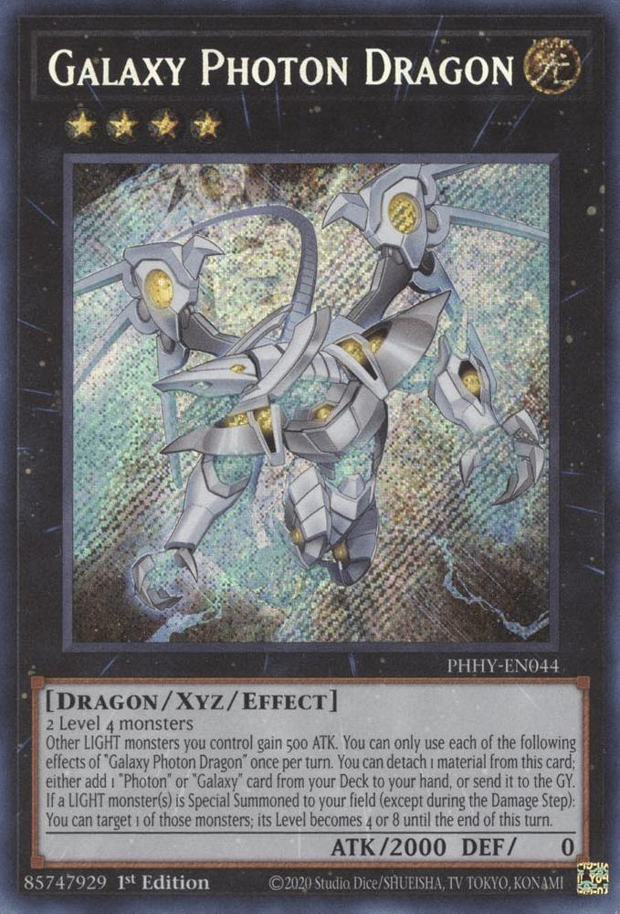 Galaxy Photon Dragon [PHHY-EN044] Secret Rare