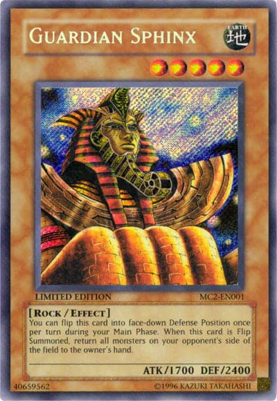 Guardian Sphinx [MC2-EN001] Secret Rare