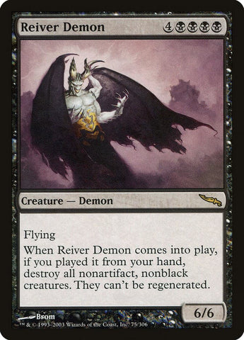 Reiver Demon [Mirrodin]