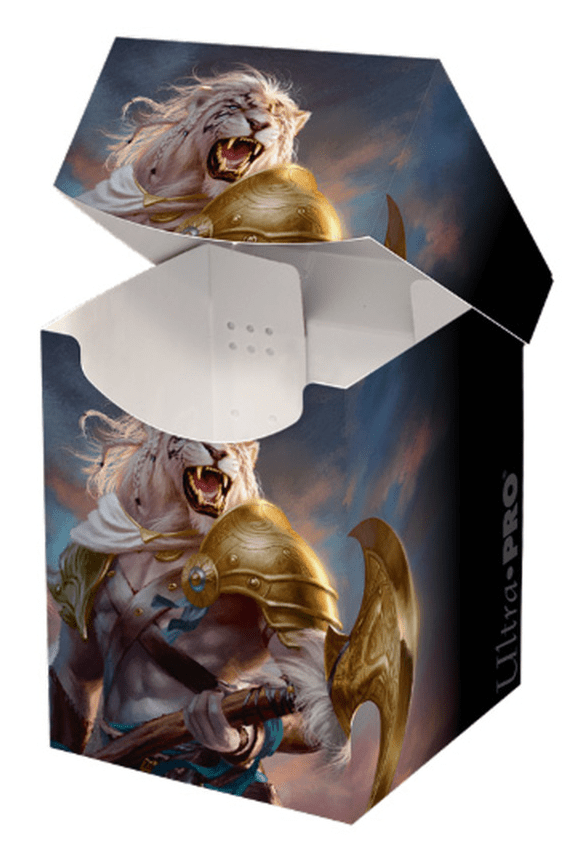 Ultra PRO: Deck Box - PRO 100+ (Core Set 2020 - Ajani, Strength of the Pride)