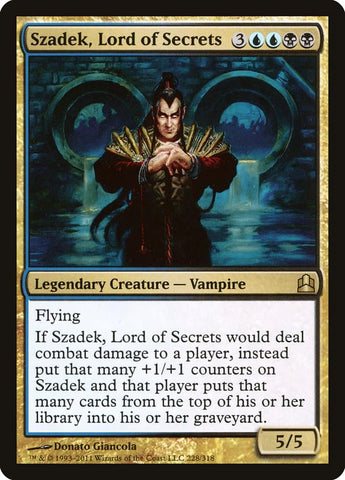Szadek, Lord of Secrets [Commander 2011]