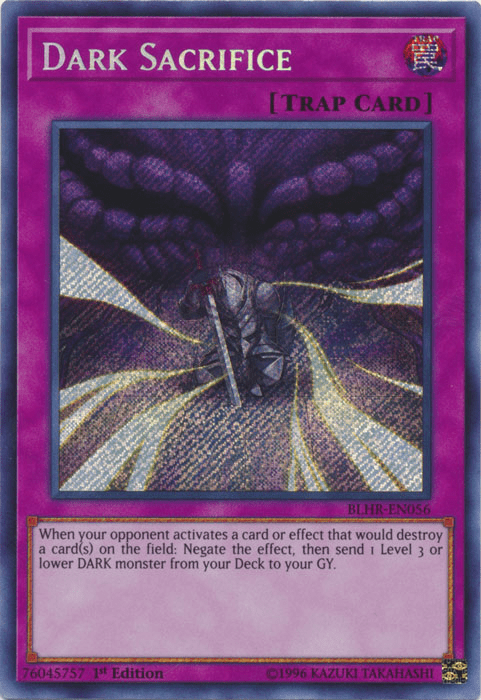Dark Sacrifice [BLHR-EN056] Secret Rare