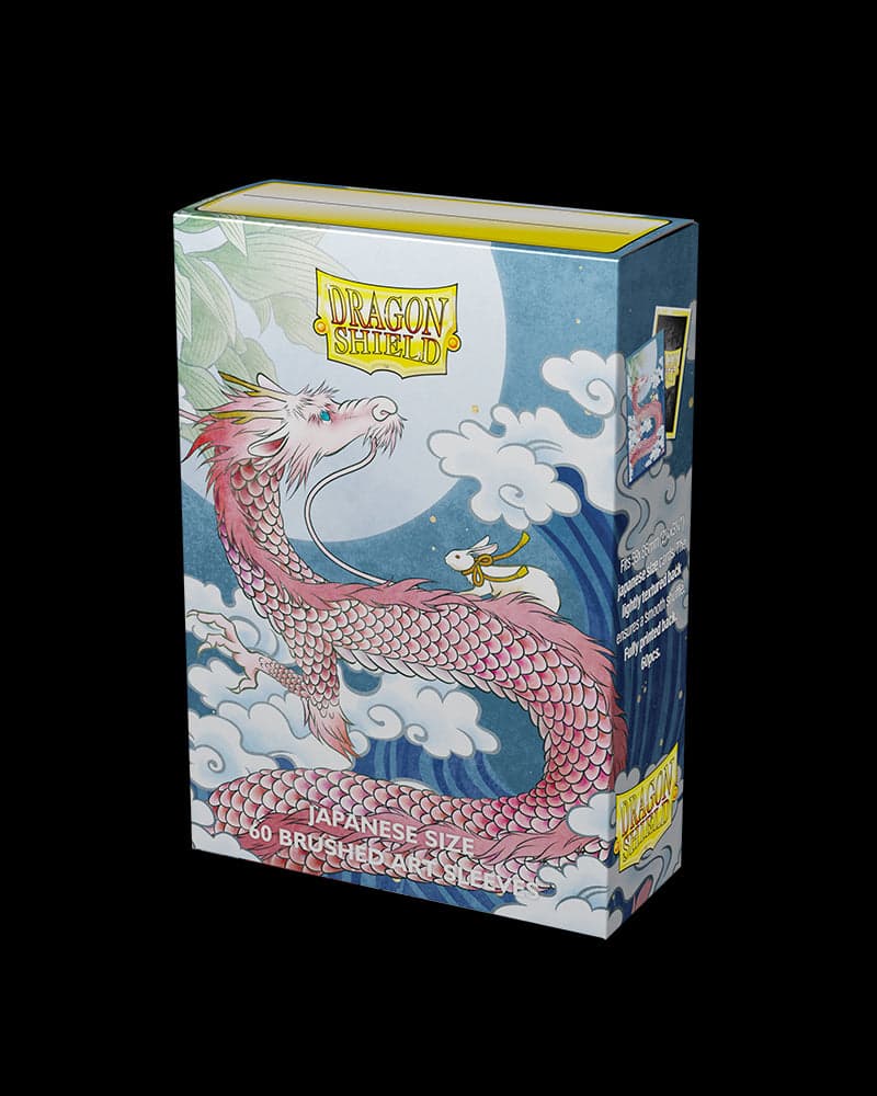 Dragon Shield | Japanese Size Sleeves | 60ct | Water Rabbit 2023 (Art Brushed)