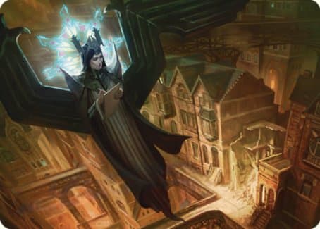 Angelic Sleuth Art Card [Streets of New Capenna Art Series]