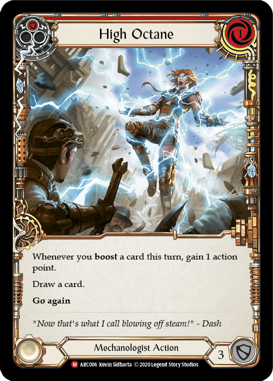 High Octane [U-ARC006] (Arcane Rising Unlimited)  Unlimited Rainbow Foil