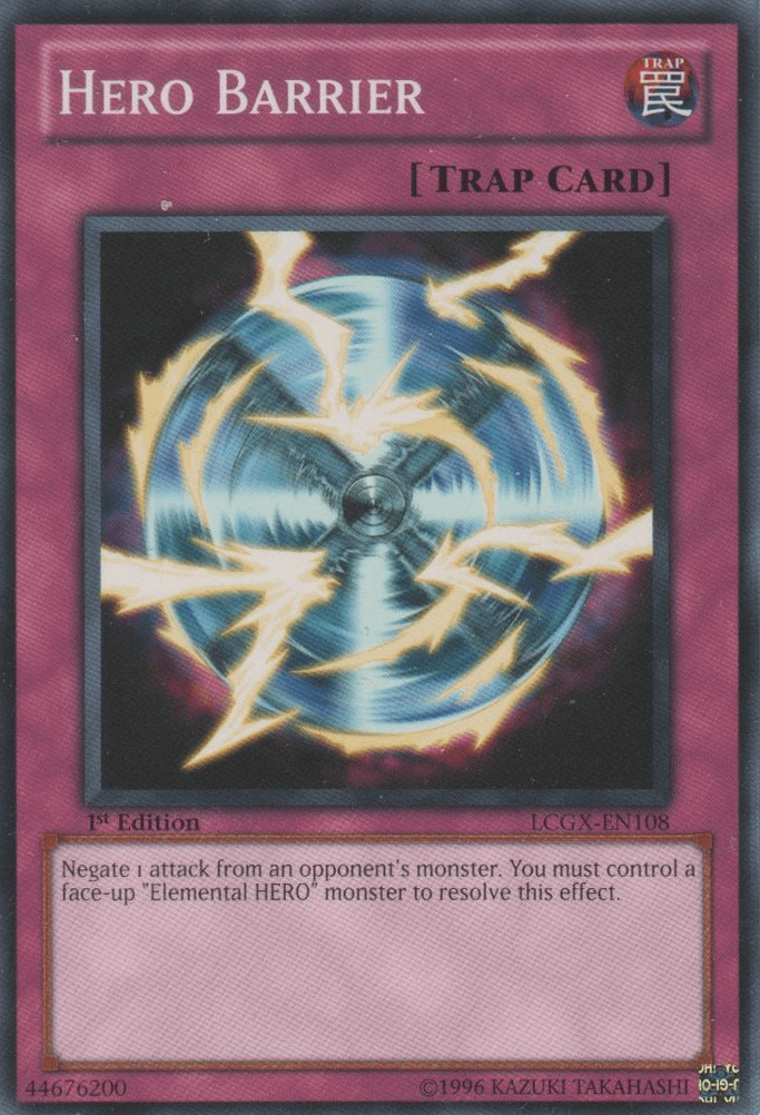 Hero Barrier [LCGX-EN108] Common