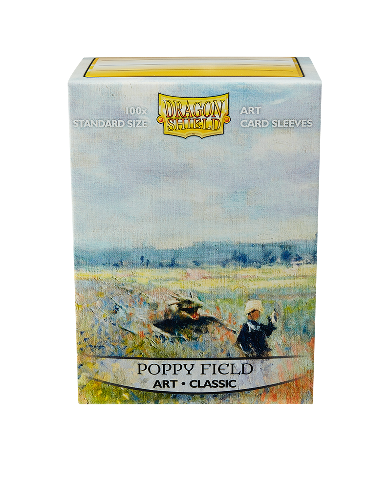 Dragon Shield | Standard Size Sleeves | 100ct | Poppy Field (Classic)