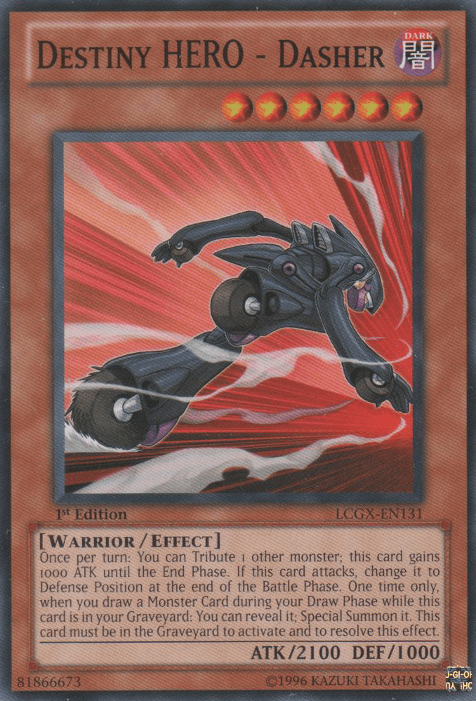 Destiny HERO - Dasher [LCGX-EN131] Common