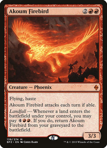 Akoum Firebird [Battle for Zendikar]
