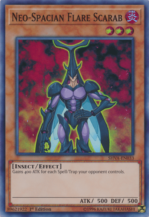 Neo-Spacian Flare Scarab [SHVA-EN033] Super Rare