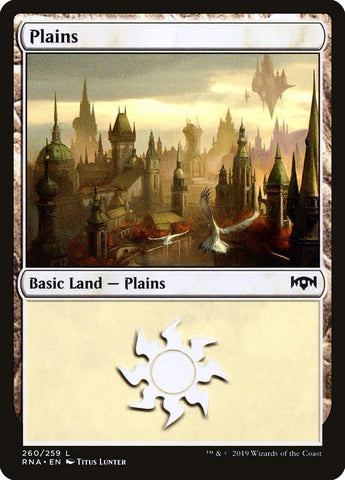 Plains (260) [Ravnica Allegiance]