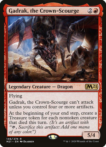 Gadrak, the Crown-Scourge [Core Set 2021]