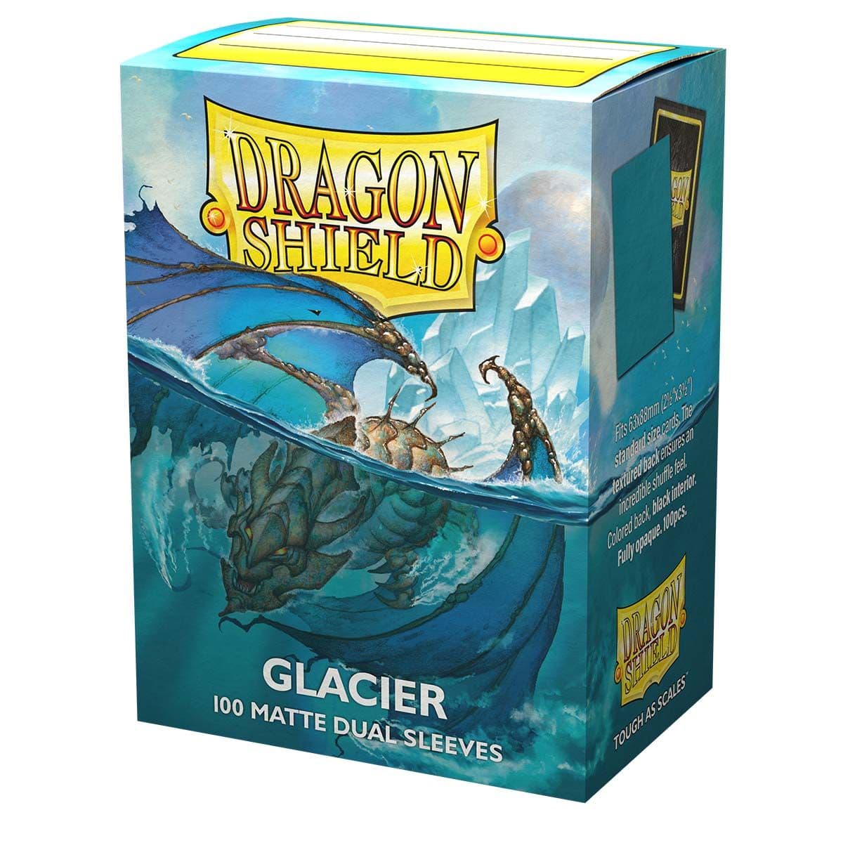 Dragon Shield | Standard Size Sleeves | 100ct | Glacier (Dual Matte)