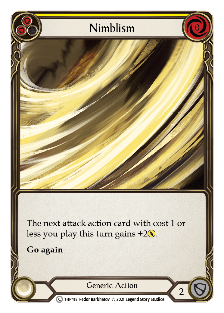 Nimblism (Yellow) [1HP418]