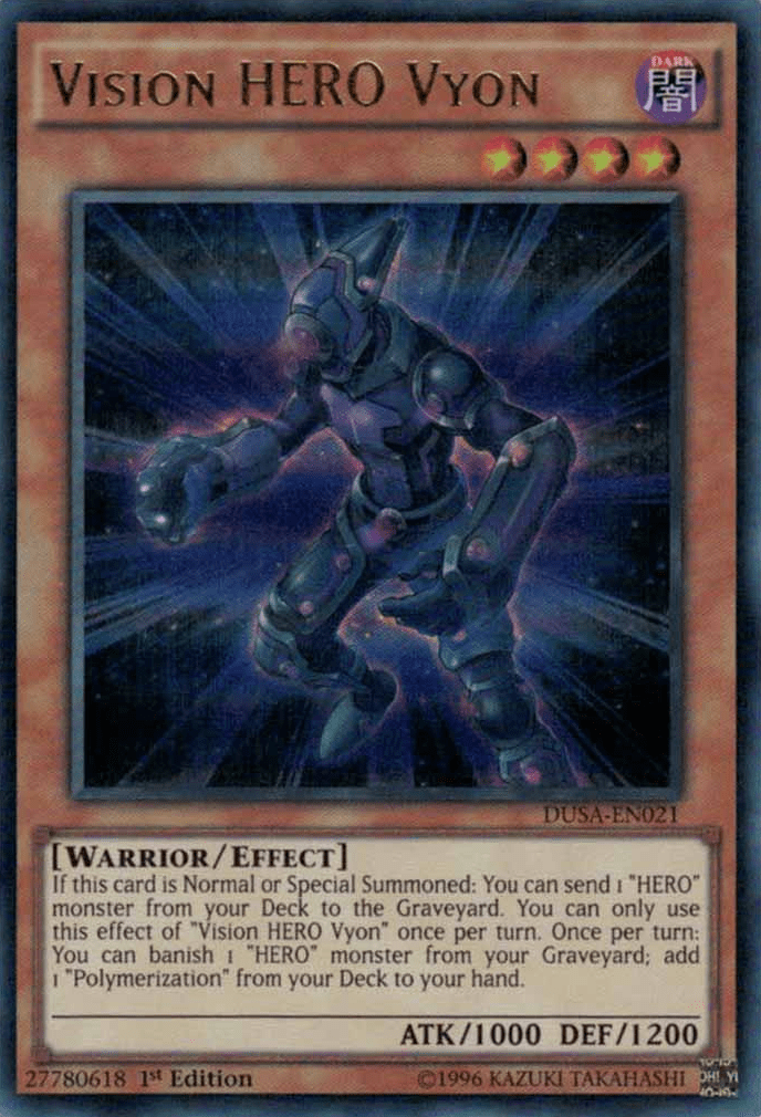 Vision Hero Vyon [DUSA-EN021] Ultra Rare