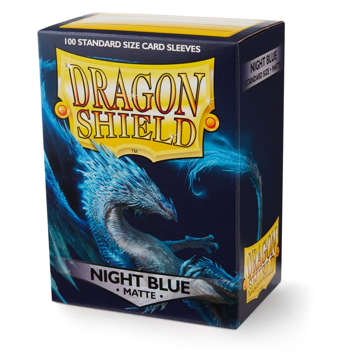 Dragon Shield | Standard Size Sleeves | 100ct | Night Blue Botan (Matte)