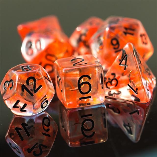 RPG Dice | "Rogue's Dagger" | Set of 7