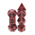 RPG Dice | "Ancient Red" | Set of 7