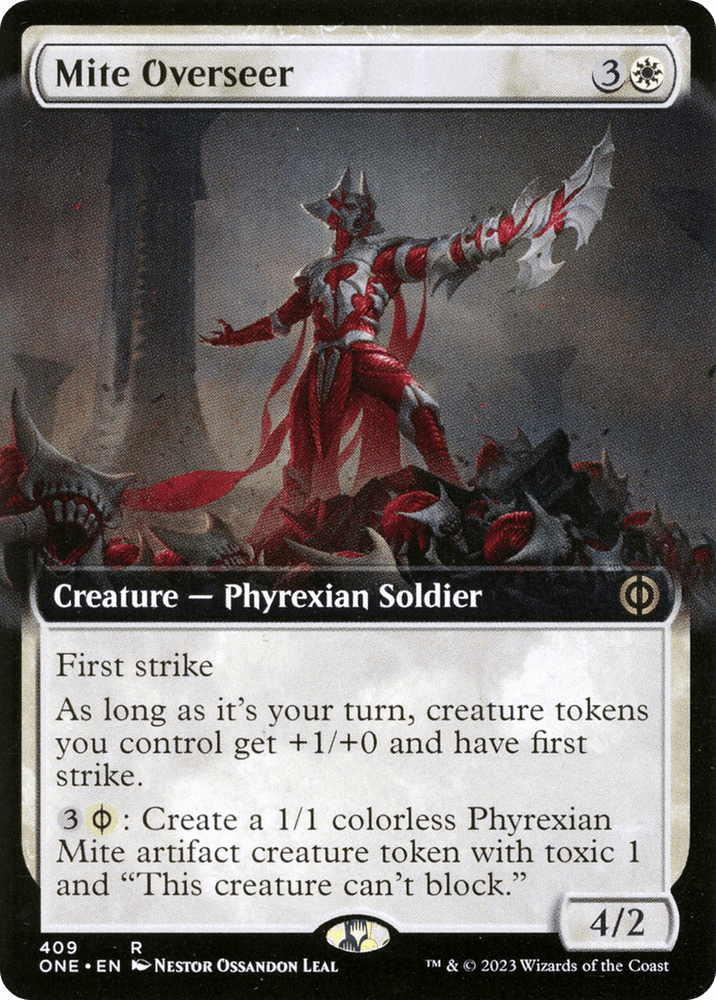 Mite Overseer (Extended Art) [Phyrexia: All Will Be One]