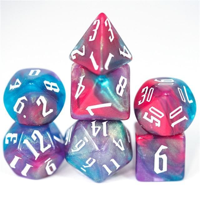 RPG Dice | "Tempest Tossed" | Set of 7