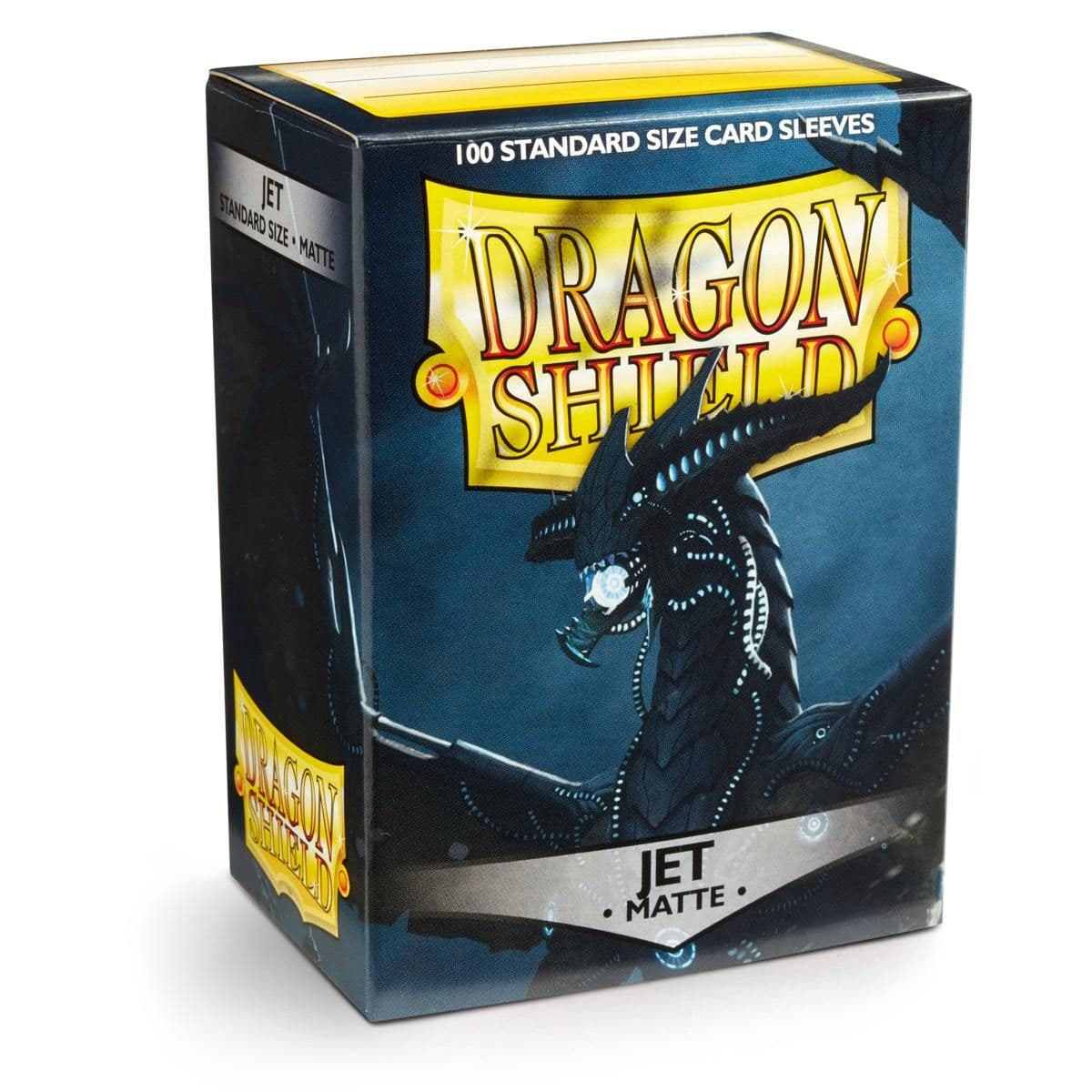 Dragon Shield | Standard Size Sleeves | 100ct | Jet (Matte)