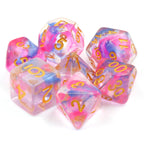 RPG Dice | "Dancing Phantoms" | Set of 7