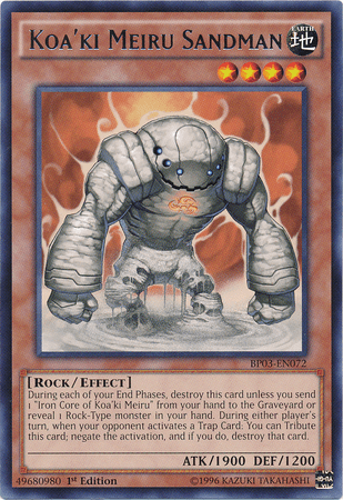 Koa'ki Meiru Sandman [BP03-EN072] Rare