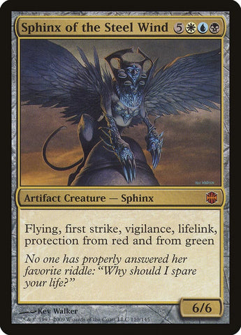 Sphinx of the Steel Wind [Alara Reborn]