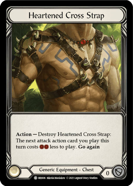 Heartened Cross Strap [BRI006] (Tales of Aria Briar Blitz Deck)  1st Edition Normal