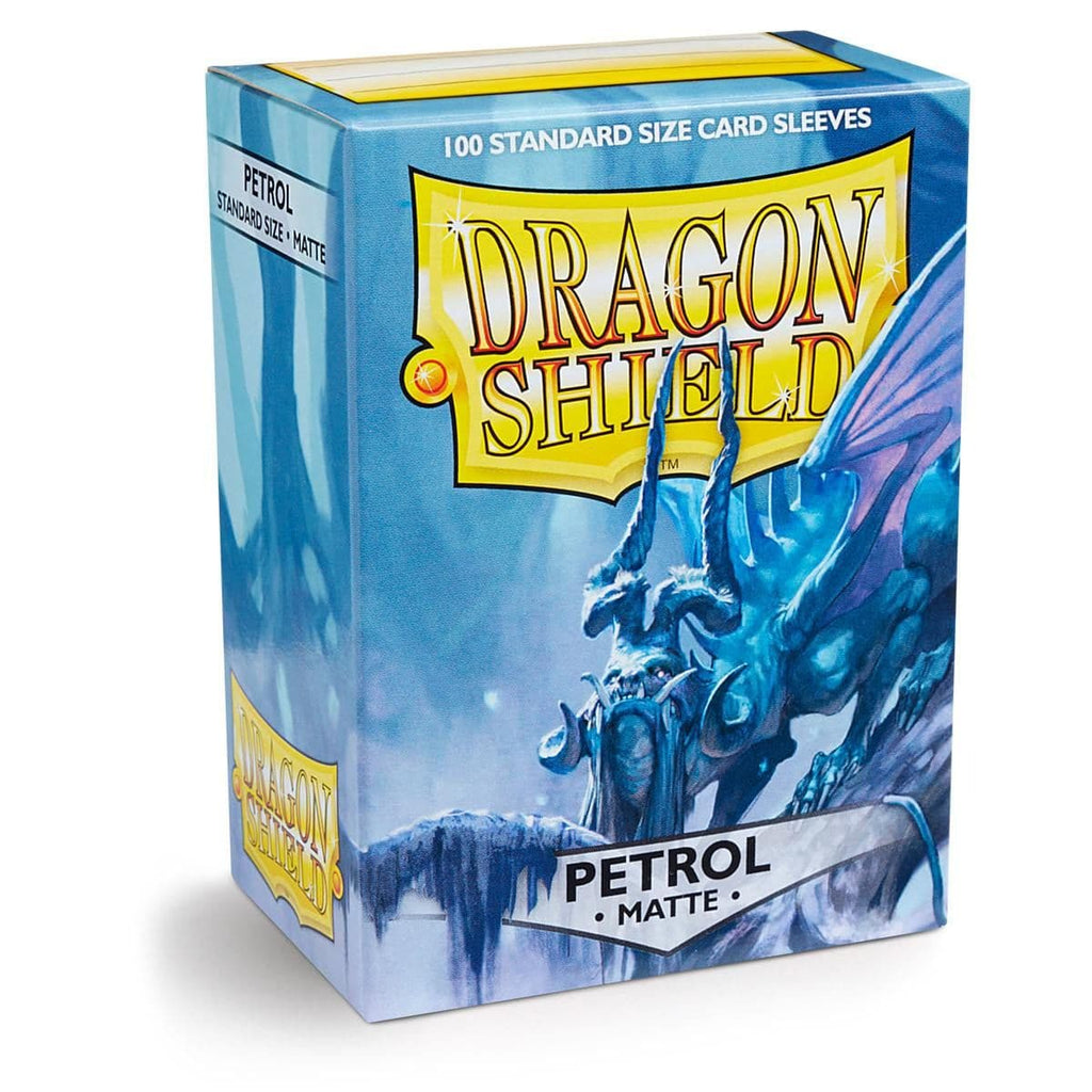 Dragon Shield | Standard Size Sleeves | 100ct | Petrol (Matte)