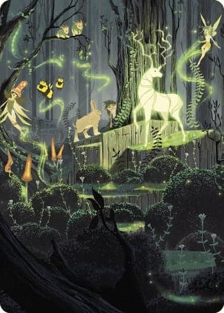Primal Vigor Art Card [Wilds of Eldraine Art Series]