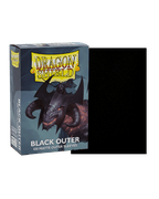 Dragon Shield | Outer Sleeves | 100ct | Black (Matte)