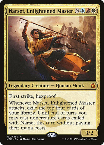 Narset, Enlightened Master [Khans of Tarkir]